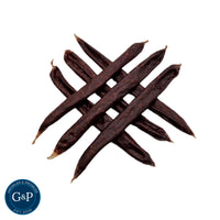 Duck & Beetroot Sausages for dogs by Growler and Prowler, featuring a rich, natural colour and a wholesome appearance.